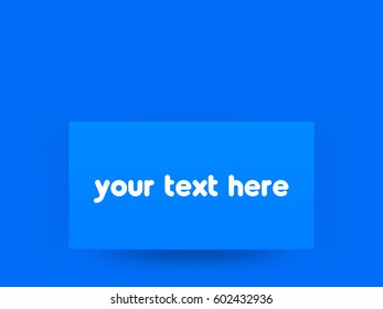 VECTOR eps 10. Blue abstract background,, Multicolor pattern background. Template background. Use it for Banner, Poster, Flyer, web design. Abstract backdrop. Frame for your text Place your here here