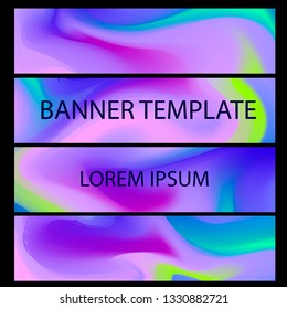 Vector EPS 10 Gradient Set. Different colors. Modern Smartphone screen, mobile app Template. Design for Wallpaper, background, banner, flyer, Social media post