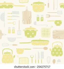 Vector EPS 10 hand drawn seamless pattern