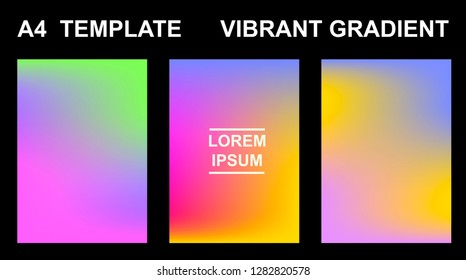 Vector EPS 10 illustration Gradient Background Texture. Template for design, banner, flyer, business card, poster, wallpaper, brochure, smartphone screen, mobile app