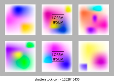 Vector EPS 10 illustration Gradient Background Texture. Template for design, banner, flyer, business card, poster, wallpaper, brochure, smartphone screen, mobile app.