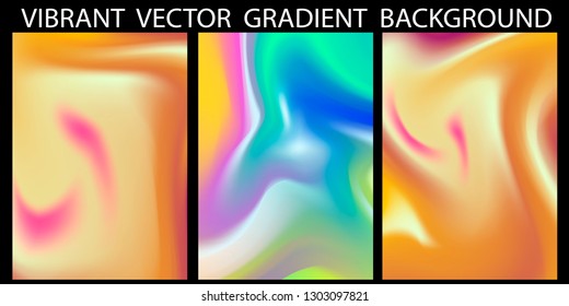 Vector EPS 10 illustration Gradient Background Texture. Template for design, banner, flyer, business card, poster, wallpaper, brochure, smartphone screen, mobile app