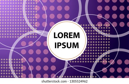 Vector EPS 10 illustration Gradient Background Texture. Template for design, banner, flyer, poster, wallpaper, brochure. Geometric shapes. Future minimal style