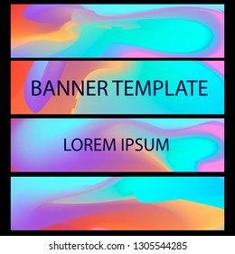 Vector EPS 10 illustration Gradient Background Texture. Template for design, banner, flyer, business card, poster, wallpaper, brochure, smartphone screen, mobile app.