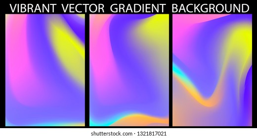 Vector EPS 10 illustration Gradient Background Texture. Template for design, banner, flyer, business card, poster, wallpaper, brochure, smartphone screen, mobile app