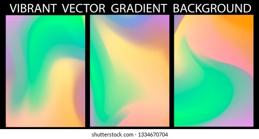 Vector EPS 10 illustration Gradient Background Texture. Template for design, banner, flyer, business card, poster, wallpaper, brochure, smartphone screen, mobile app.