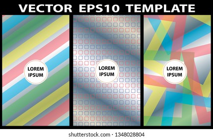 Vector EPS 10 illustration Gradient Background Texture. Template for design, banner, flyer, business card, poster, wallpaper, brochure, smartphone screen, mobile app.