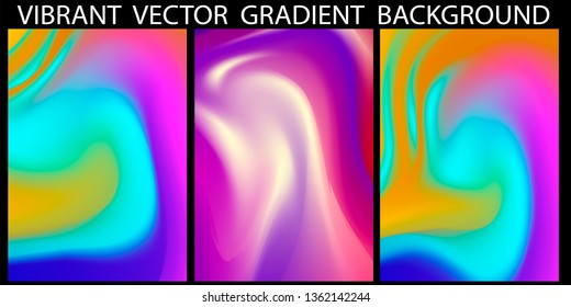 Vector EPS 10 illustration Gradient Background Texture. Template for design, banner, flyer, business card, poster, wallpaper, brochure, smartphone screen, mobile app