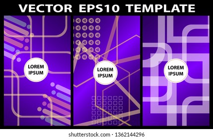 Vector EPS 10 illustration Gradient Background Texture. Template for design, banner, flyer, business card, poster, wallpaper, brochure, smartphone screen, mobile app