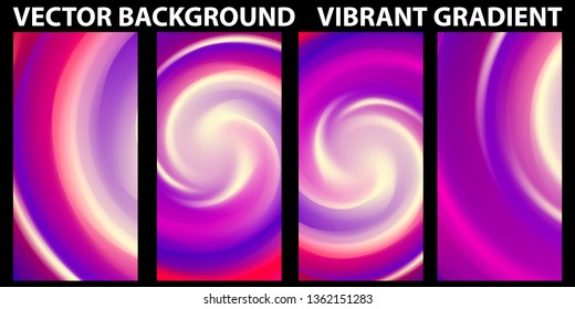 Vector EPS 10 illustration Gradient Background Texture. Template for design, banner, flyer, business card, poster, wallpaper, brochure, smartphone screen, mobile app