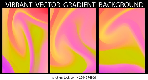 Vector EPS 10 illustration Gradient Background Texture. Template for design, banner, flyer, business card, poster, wallpaper, brochure, smartphone screen, mobile app.