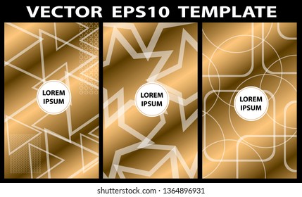 Vector EPS 10 illustration Gradient Background Texture. Template for design, banner, flyer, business card, poster, wallpaper, brochure, smartphone screen, mobile app.