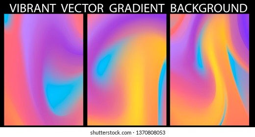 Vector EPS 10 illustration Gradient Background Texture. Template for design, banner, flyer, business card, poster, wallpaper, brochure, smartphone screen, mobile app.