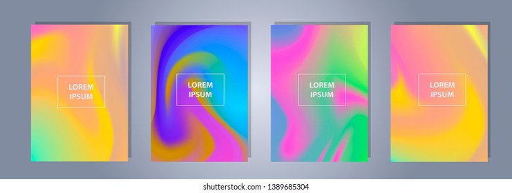 Vector EPS 10 illustration Gradient A4 Background Texture. Template for design, banner, flyer, business card, poster, wallpaper, brochure, smartphone screen, mobile app