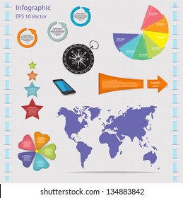 Vector EPS 10, infographic.