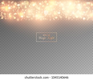 Vector eps 10 isolated transparent light effect