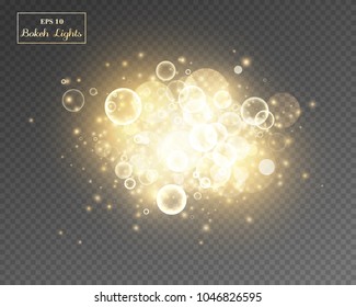 Vector eps 10 isolated transparent light effect