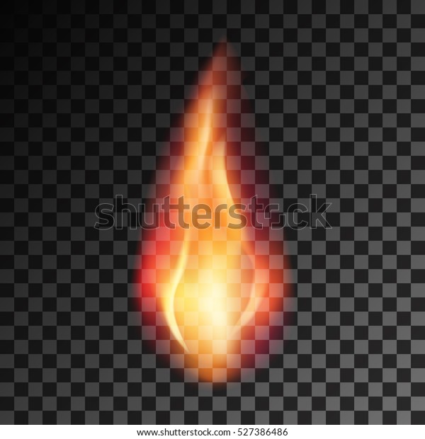 リアルな炎のベクター画像eps10の透明な効果 火のイラスト ろうそくの光 燃える 熱い 猛火 焚き火 きらめき 燃える 火 マッチ のベクター画像素材 ロイヤリティフリー