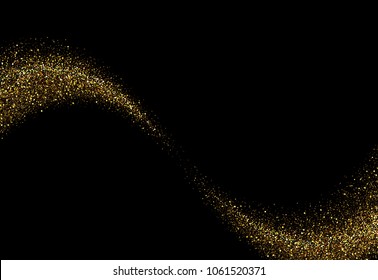 Black Abstract Background Shining Comet Vector Stock Vector (Royalty ...