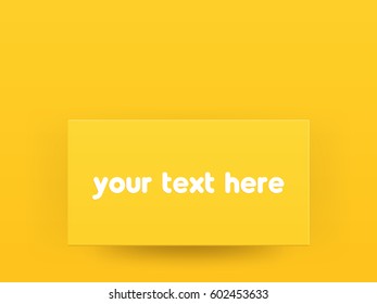 VECTOR eps 10. Yellow Background design, Multicolor pattern background. Template background. Use it for Banner, Poster, Flyer, web design. Abstract backdrop. Frame for your text Place your here here

