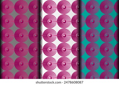 Vector eps background style pattern design template.
