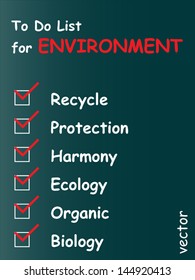 Vector eps concept or conceptual white chalk text blackboard word cloud,  tagcloud on green background,for nature,ecology,green,protection,climate,energy,natural,life,world,global,protect recycle