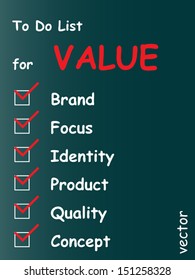 Vector eps concept or conceptual white chalk text blackboard word cloud,tagcloud on green background, for business,brand,trend,media,focus,market,value,product,advertising or customer wordcloud
