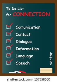 Vector eps concept conceptual white chalk text blackboard word cloud,tagcloud on green background for speech,message,mail,relation,dialog,talk,report,contact,email,internet wordcloud