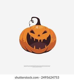The Vector EPS format Pumpkinhead design is perfect for Halloween, featuring a spooky and intricately detailed jack-o'-lantern face. Ideal for creating eye-catching decorations, party invitations, or 