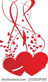 Vector eps or illustration Nice love icon in vector design