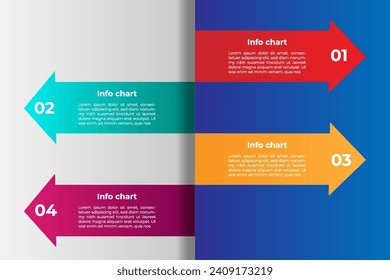 Vector eps infographic element template design, business info chart.