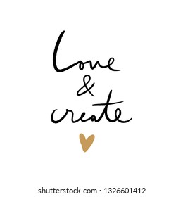 Vector EPS print. Vector EPS print. Motivational text. Love concept. Beautiful boho style lettering postcard. Ink freehand inscription. Good for holiday typography