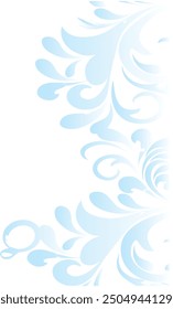 Vector eps simple gradient color flower art