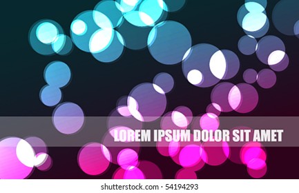 Vector eps10 abstract lights