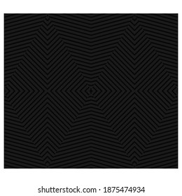vector eps10 background, black gradient stack with light in the middle forming long fiber fabric combined with lines for business