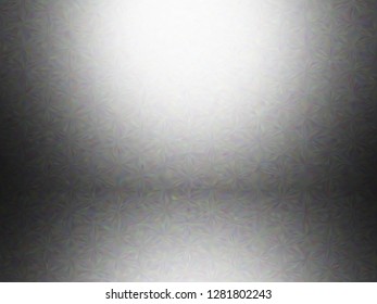 Vector EPS10. Empty room. Abstract background with iridescent gradient. Colorful noise, special effect. Colorful shades. Visual illusion of oil paintings. Not trace image, include mesh gradient only