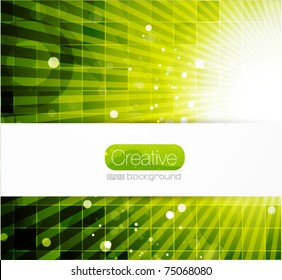 Vector eps10 green background