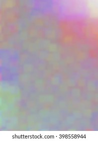 Vector EPS10 multicolor spots. Abstract background with iridescent gradient. Blurry colored noise, special effect. Visual illusion of oil painting. Not trace image, include mesh gradient only