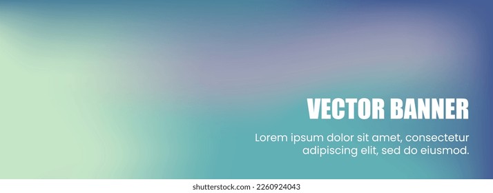 Vector EPS10 for title banner on gradient background drawn in bright green, purple and blue.