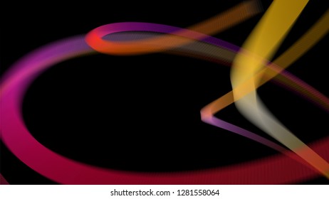 Vector EPS10 with transparency. Abstract composition with copy space. Squares with illusion of blur effect. Place for text. Background for presentation. Digitally wallpaper. 16 : 9