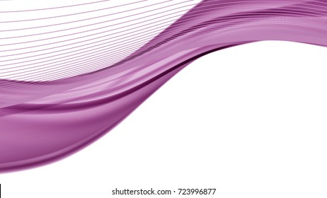 Vector EPS10 with transparency. Abstract composition with curve lines. Blurred lines with copy space. Place for text. Background for presentation. Digitally wallpaper. 16 : 9