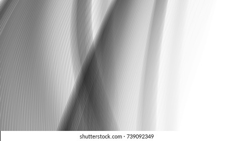Vector EPS10 with transparency. Abstract composition, curve lines with copy space. Lines with illusion of blur effect. Place for text. Background for presentation. Digitally wallpaper. 16 : 9