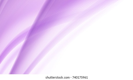 Vector EPS10 with transparency. Abstract composition, curve lines with copy space. Lines with illusion of blur effect. Place for text. Background for presentation. Digitally wallpaper. 16 : 9