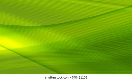 Vector EPS10 with transparency. Abstract composition with curve lines. Lines with illusion of blur effect. Place for text. Background for presentation. Digitally wallpaper. 16 : 9