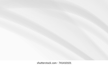 Vector EPS10 with transparency. Abstract composition, curve lines with copy space. Lines with illusion of blur effect. Place for text. Background for presentation. Digitally wallpaper. 16 : 9
