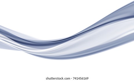 Vector EPS10 with transparency. Abstract composition, curve lines with copy space. Lines with illusion of blur effect. Place for text. Background for presentation. Digitally wallpaper. 16 : 9