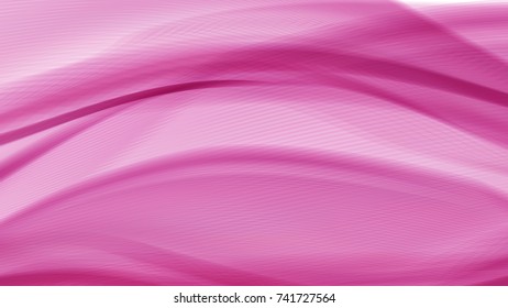 Vector EPS10 with transparency. Abstract composition, curve lines with copy space. Lines with illusion of blur effect. Place for text. Background for presentation. Digitally wallpaper. 16 : 9