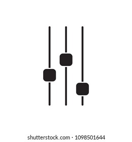vector equalizer icon