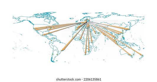 Vector Estonia concept map, export concept map for Estonia on white background suitable for export concepts. File is suitable for digital editing and size prints of all sizes.