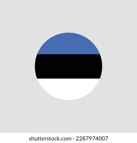 a vector is a estonia flag